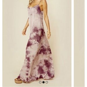 Bluelife Kate silk maxi dress